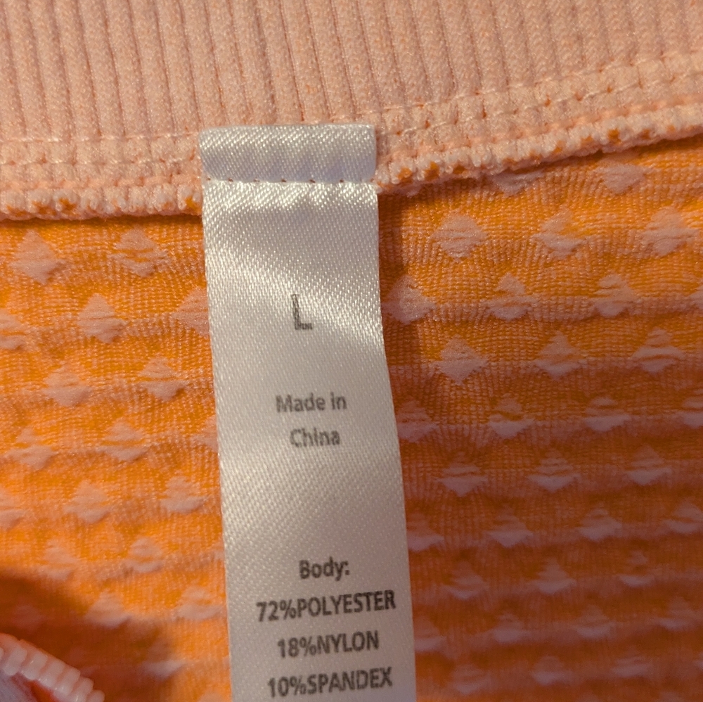 Pink Textured Zip-Up Jacket - Picture 4 of 4